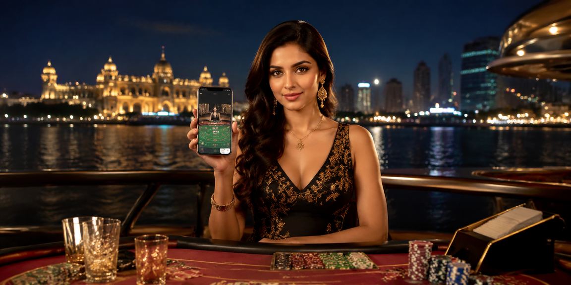 Playing baccarat in Delhi