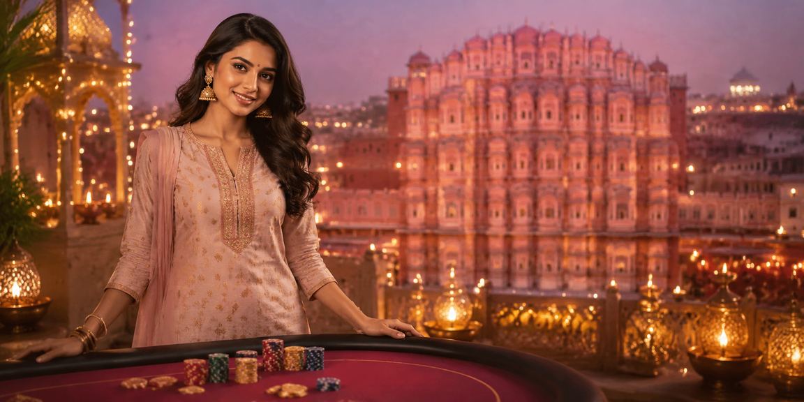 Enjoying Rummy in Jaipur